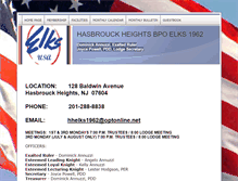 Tablet Screenshot of hhelks1962.org